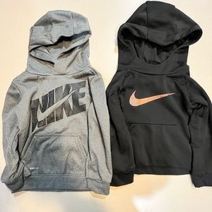 3T Nike Dri-Fit Hooded Sweatshirts Bundle EUC